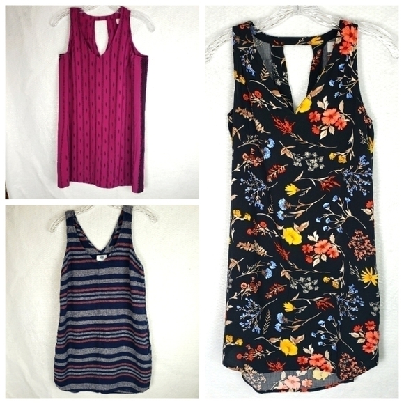 Old Navy Lot of 3 Sleevless Tunic Tops Size XS - Picture 1 of 10